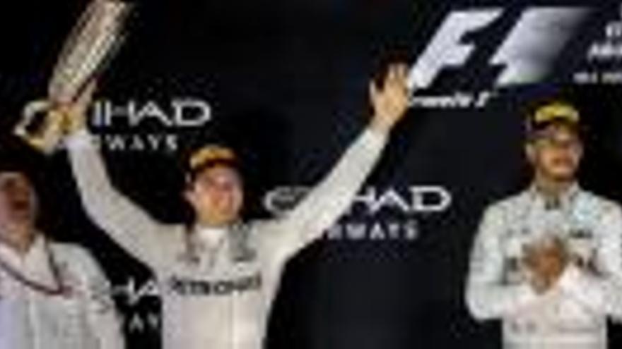 El segon lloc a Abu Dhabi val a Nico Rosberg per proclamar-se campió