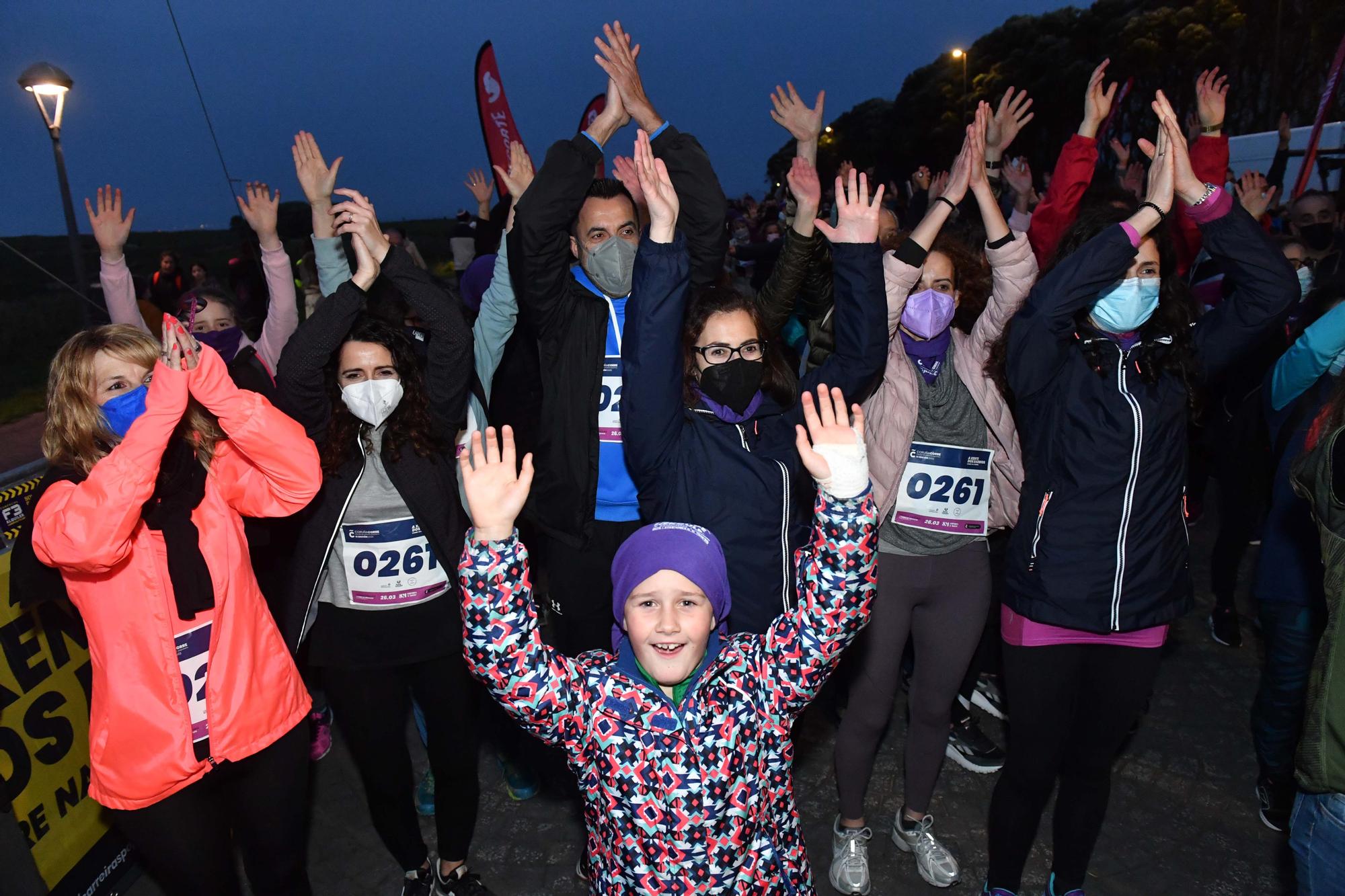 Carrera popular nocturna de la Torre de Hércules en A Coruña