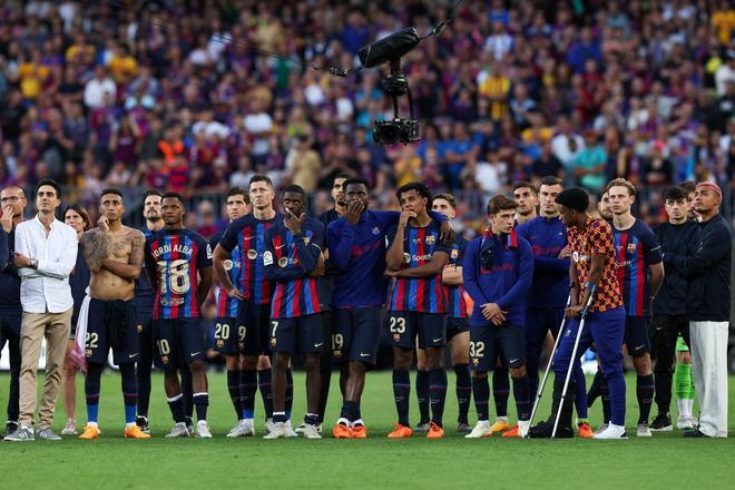 Las imágenes de la despedida de Jordi Alba, Busquets... ¡y el Camp Nou!