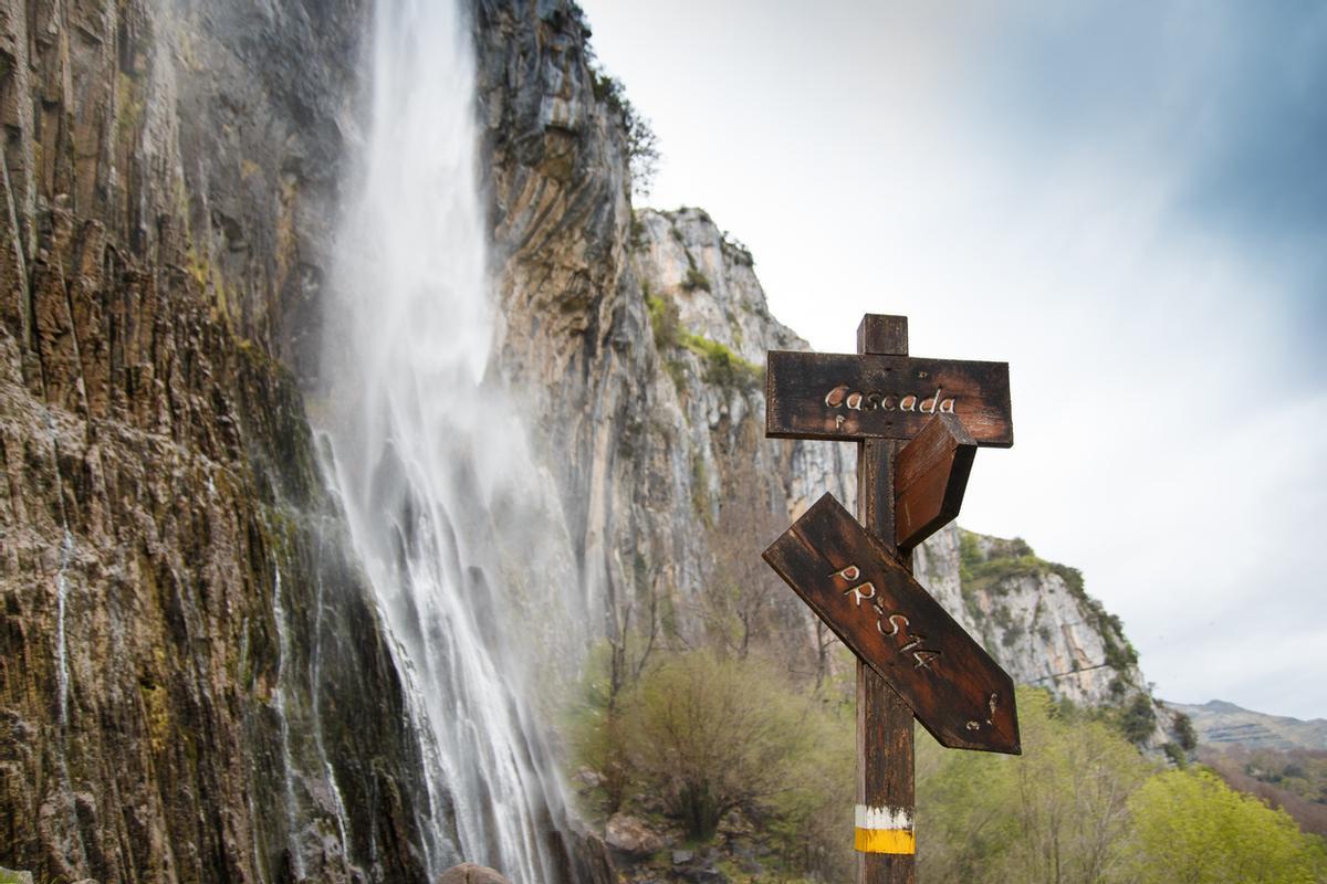Cascada del río Asón