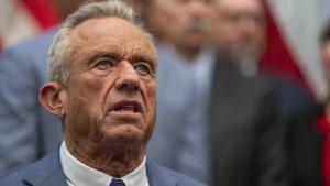 Archivo - El secreatrio de Sanidad de Estados Unidos, Robert F. Kennedy