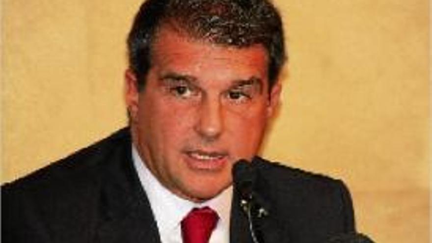 Joan Laporta va ser president del Barça del 2003 al 2010