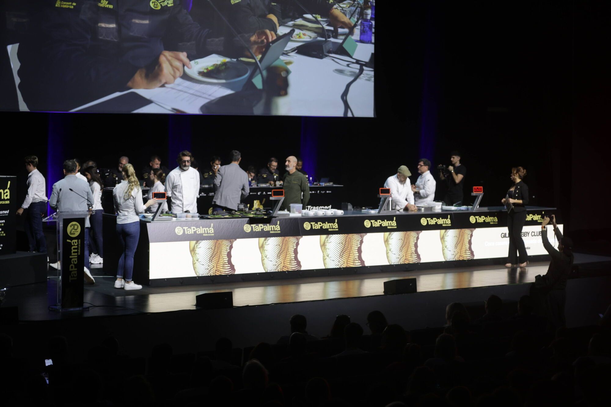 Los cocineros de 19 restaurantes compiten este lunes por la tarde en el Palacio de Congresos de Palma