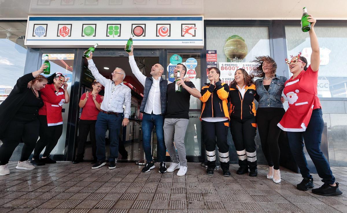 El Gordo premia a Tenerife