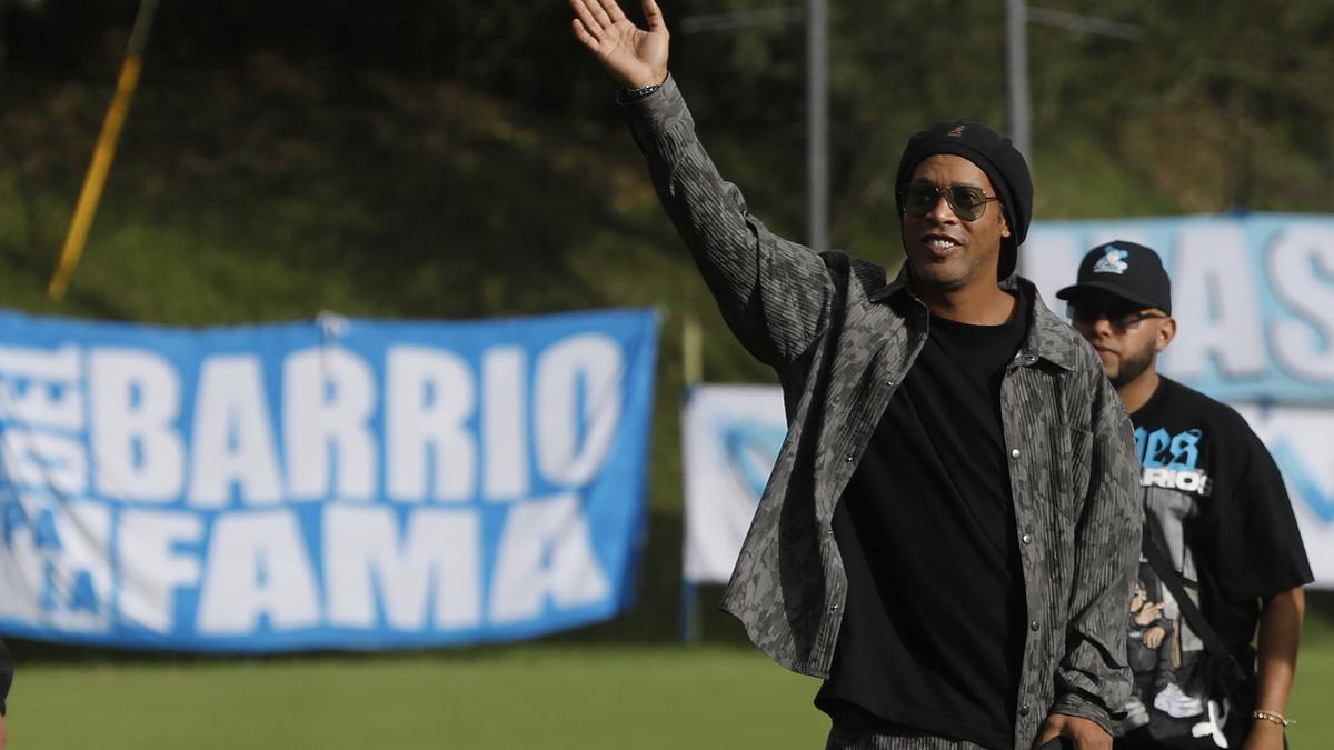 Ronaldinho en uma imagen de archivo