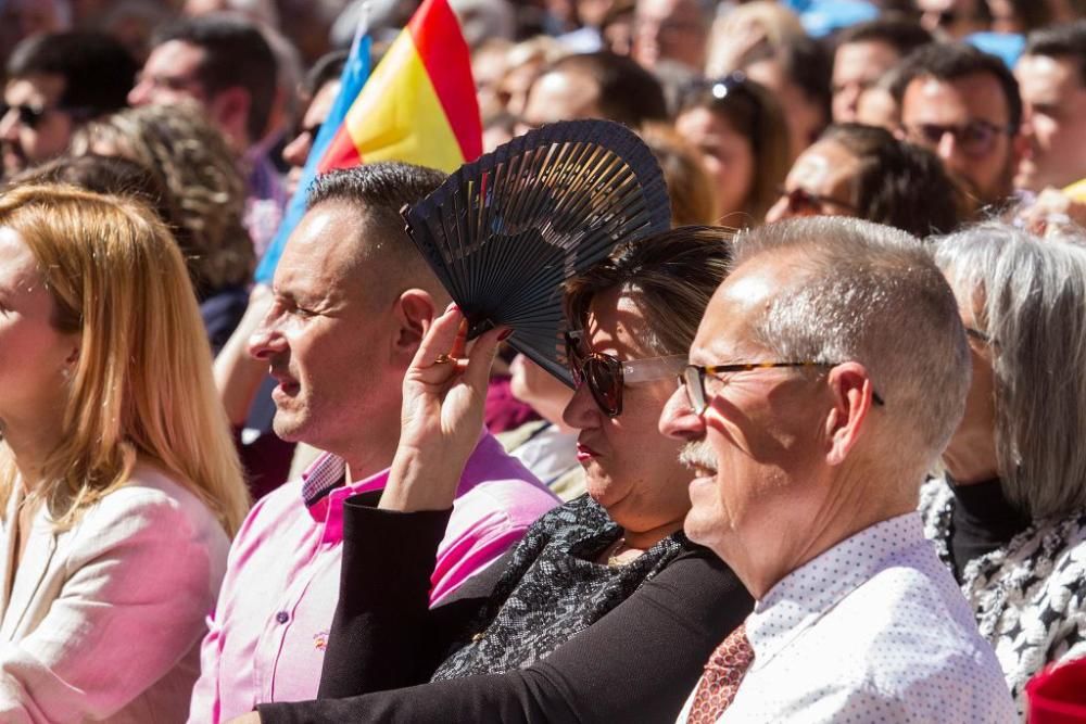 Acto de presentación de Noelia Arroyo como candidata a la alcaldía de Cartagena