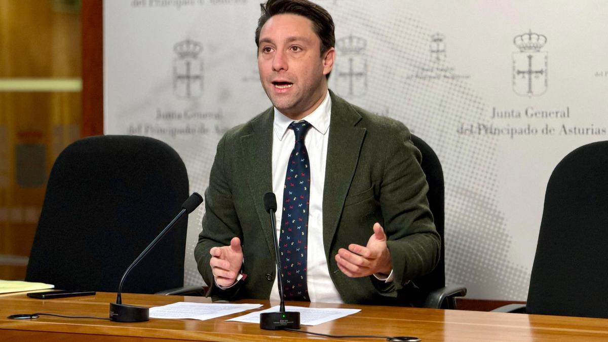 Andrés Ruiz, durante la rueda de prensa