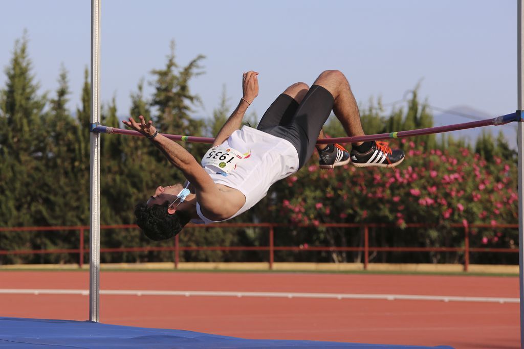 Campeonato regional de atletismo. Primera jornada