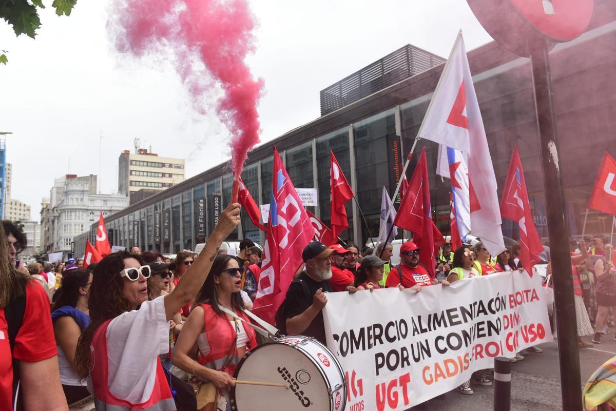 Imagen de la movilización.