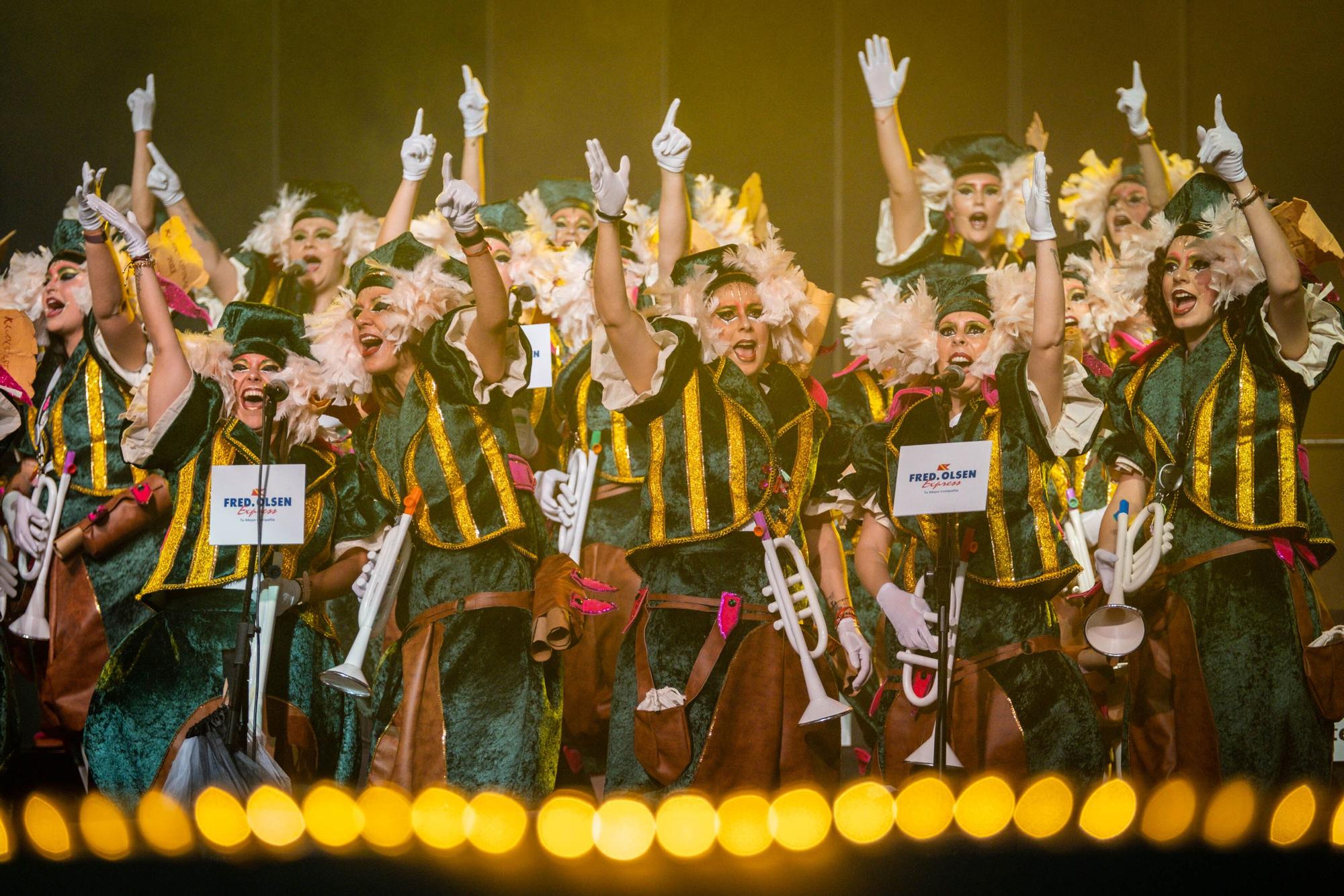 Segunda fase de murgas adultas del Carnaval de Santa Cruz de Tenerife 2023