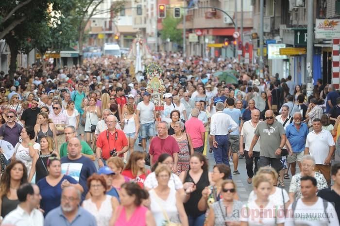 Bajada de la Virgen de la Fuensanta desde su Santuario en Algezares (II)