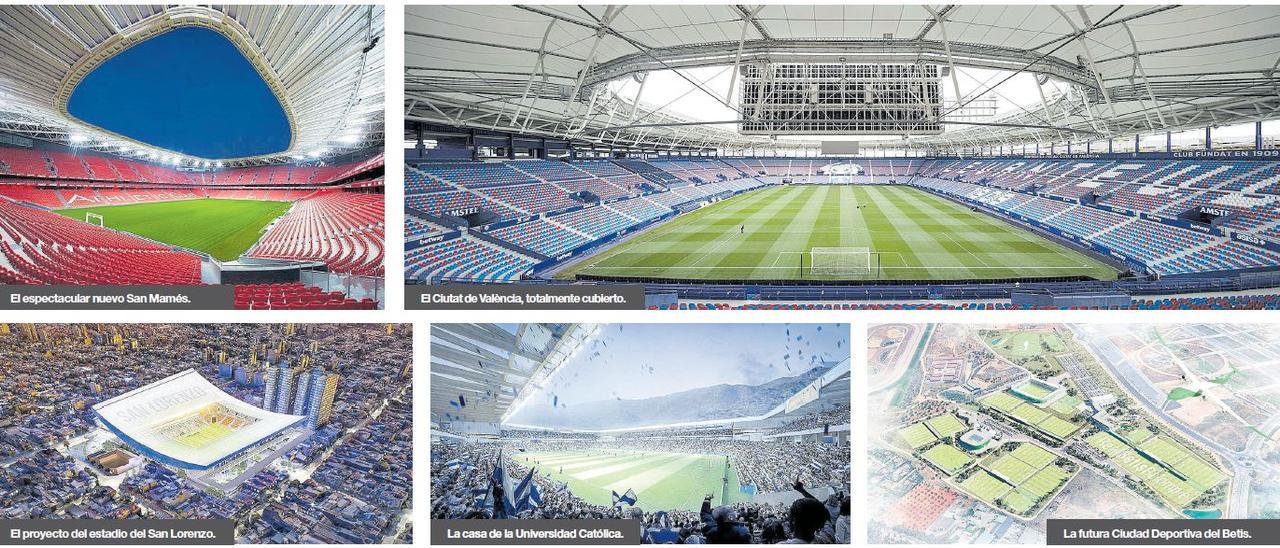 IDOM ha elaborado varios proyectos de estadios y ciudades deportivas importantes a nivel mundial.