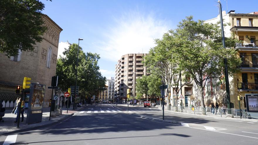 El adiós a la plaza que da la bienvenida al corazón de Zaragoza