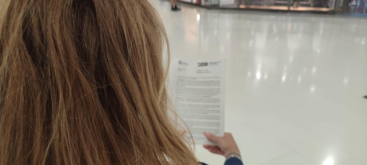 Una de las afectadas sostiene el documento de la denuncia presentada en la Policía Nacional por presunta estafa.