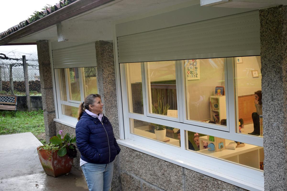 Las nuevas ventanas en Chenlo.