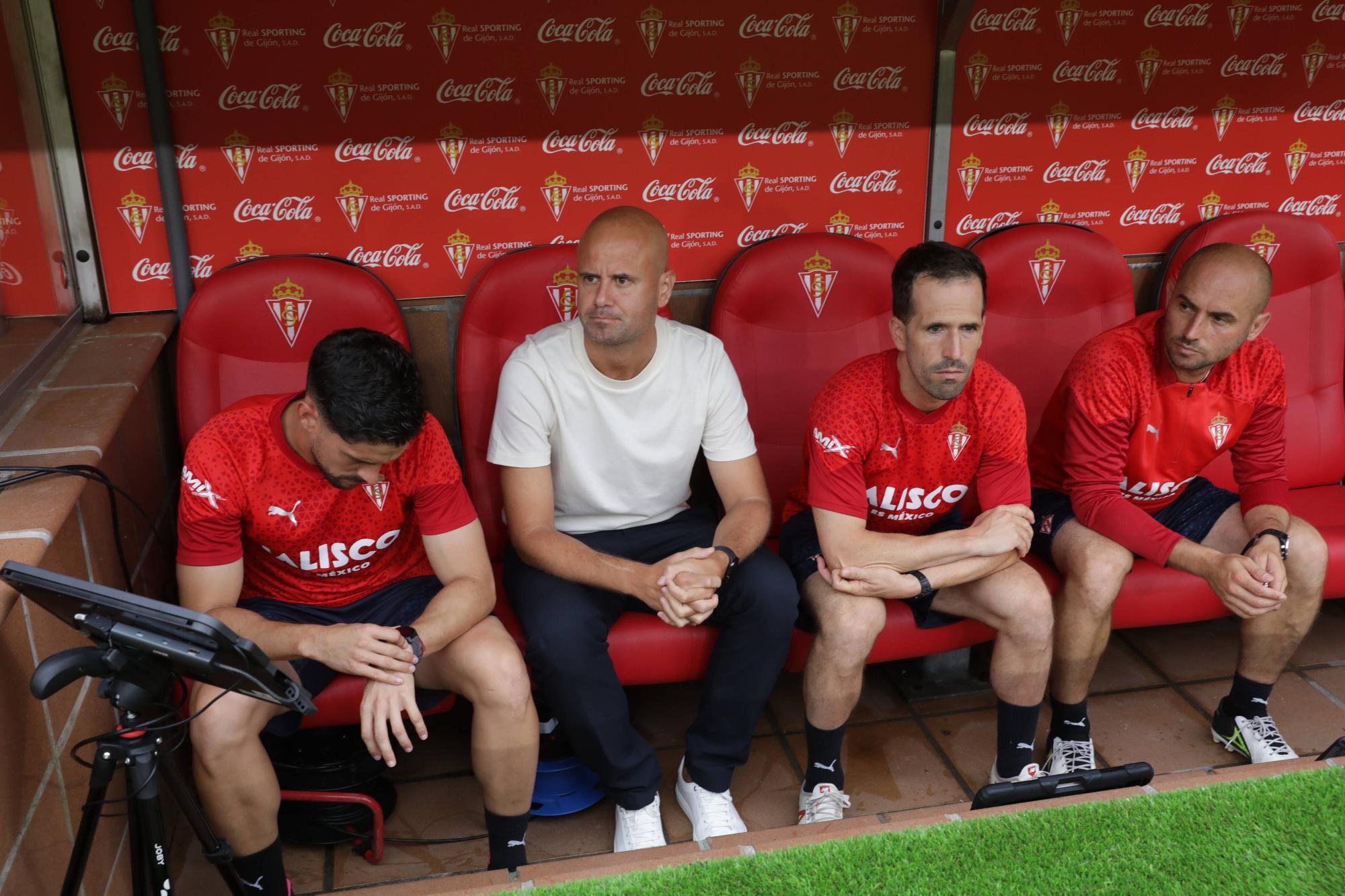 Así fue el partido entre el Sporting y el Mirandés