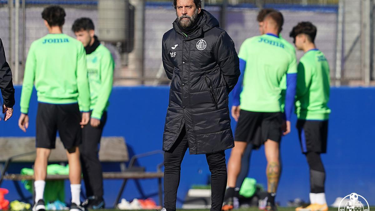 Quique Sánchez Flores, entrenador del Getafe.