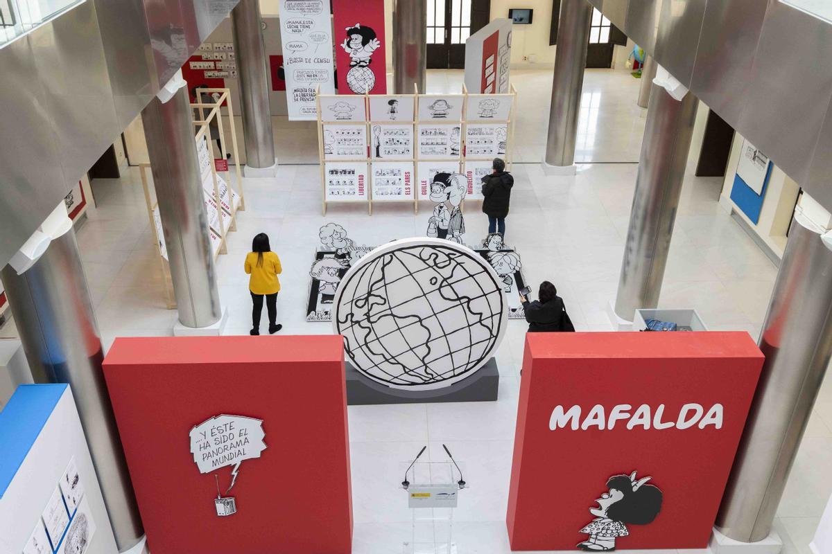 Quino y Mafalda toman València