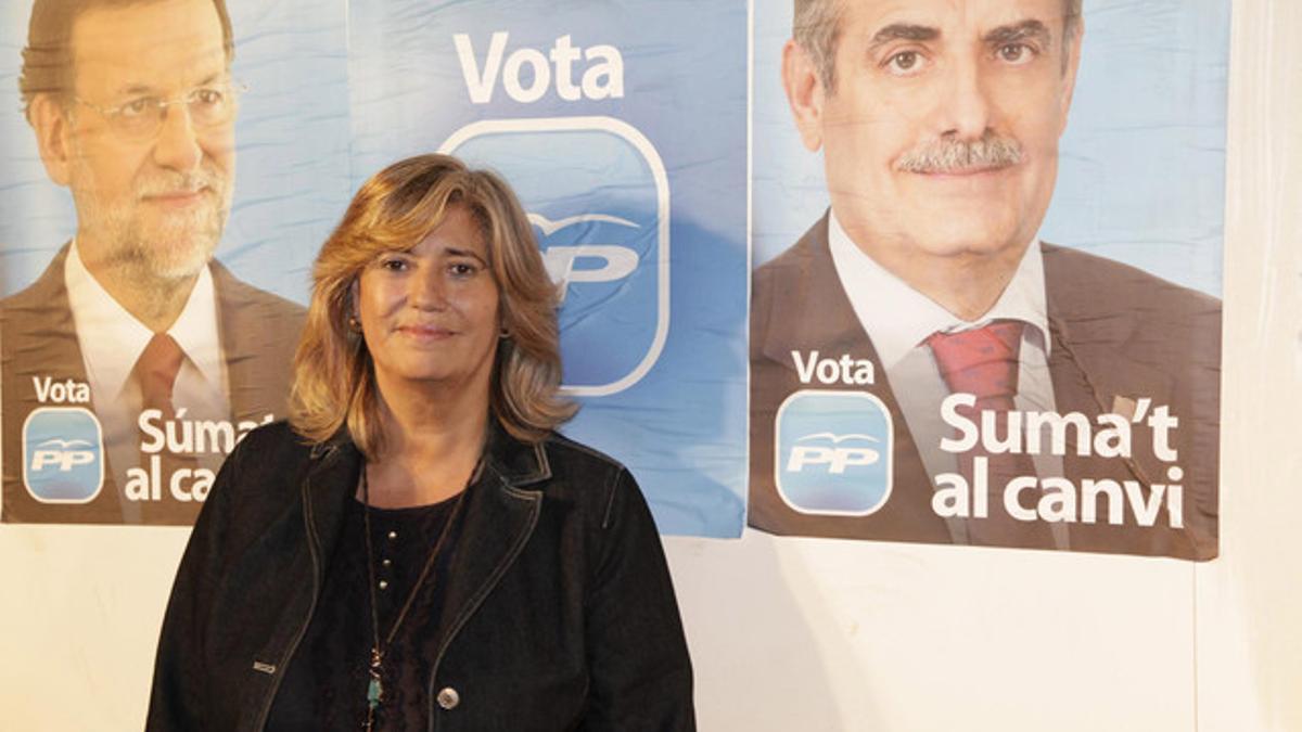 La candidata del PP Francisca Pol Cabrer.