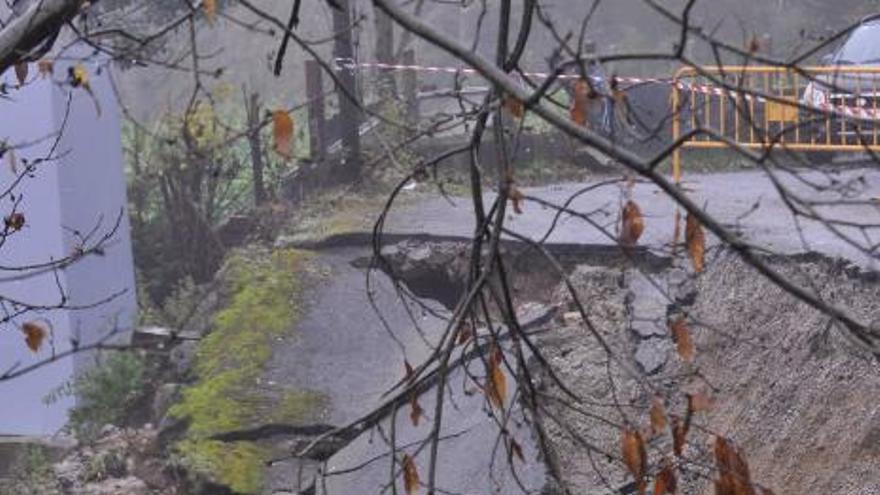 Temporal en Asturias: La zona donde se produjo el accidente mortal en Laviana