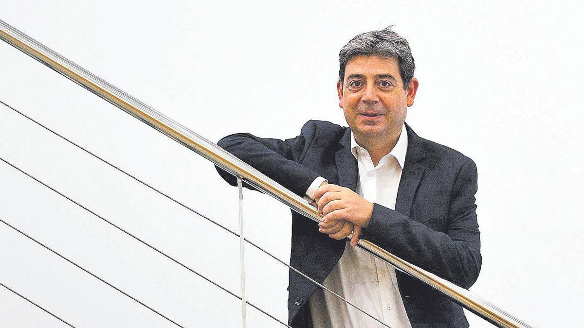 El president executiu de Fluidra, Eloi Planes, a les oficines de l’empresa.