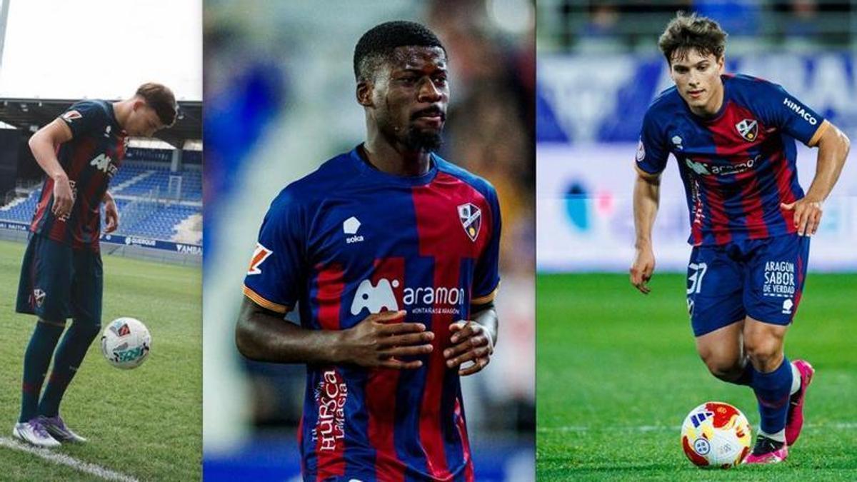 La SD Huesca ficha a Agbekpornu y Laquintana y cierra tres salidas.