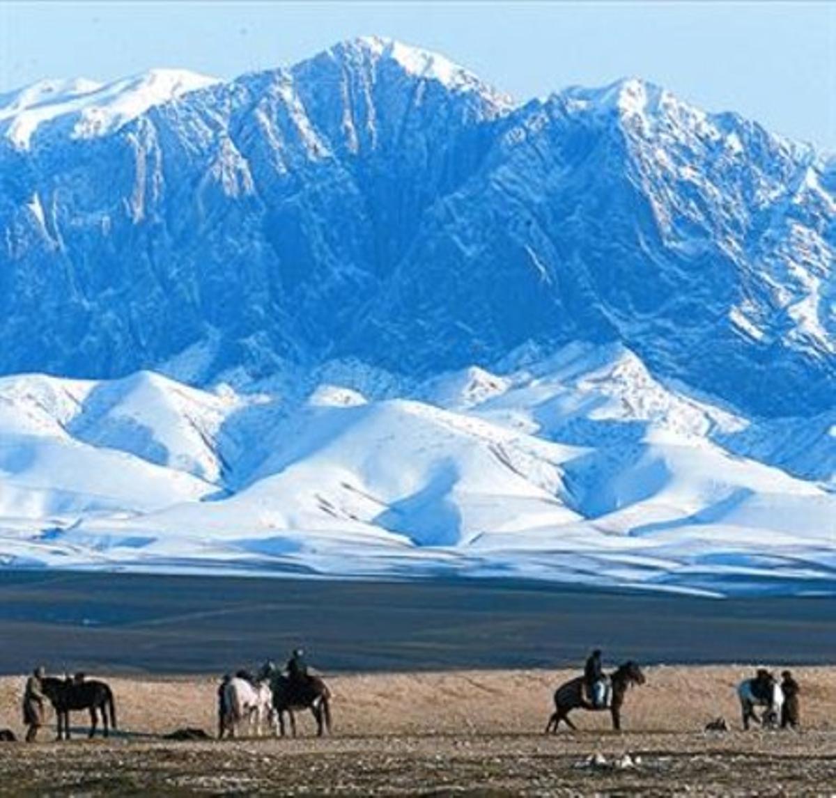 Paisatge muntanyós de l’Afganistan. Paisatge muntanyós de l’Afganistan.