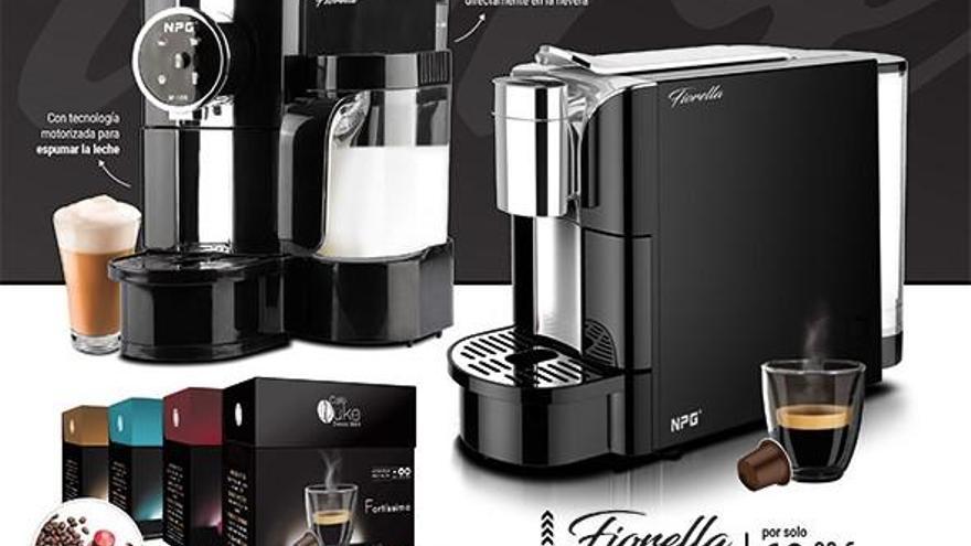 Este domingo consiga dos cafeteras Fiorella NPG más cápsulas de café con Levante-EMV