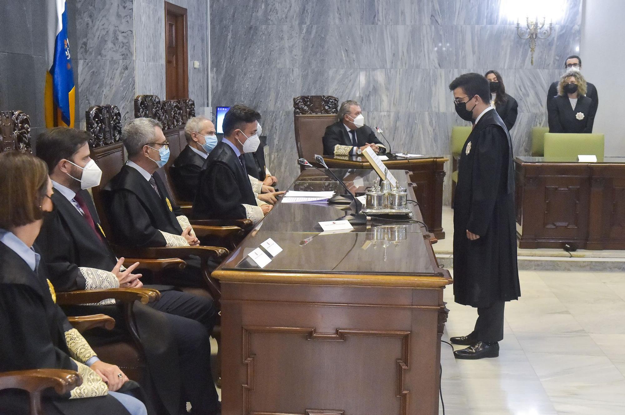 Jura de magistrados en Las Palmas de Gran Canaria (09/12/2021)