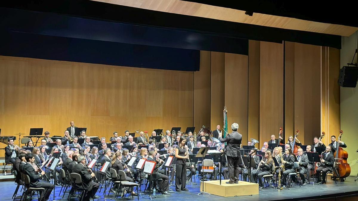 Concierto de la banda del Círculo Católico en Torrent.