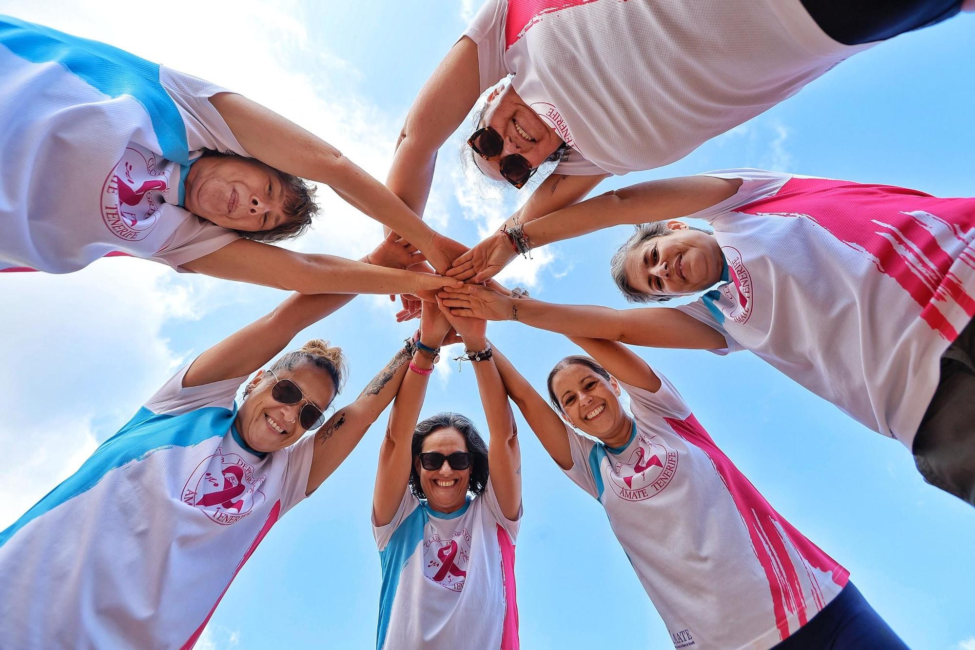 Equipo de mujeres deportistas de la Asociación Ámate