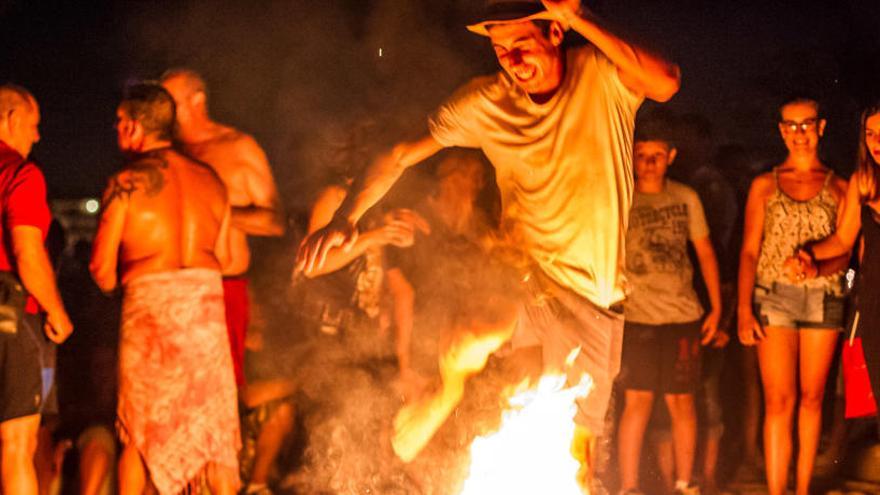 Nit de Sant Joan en Talamanca.