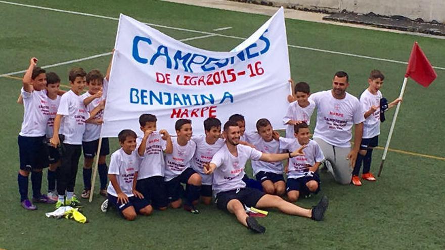 Ascenso para el equipo benjamín del Colegio Marpe