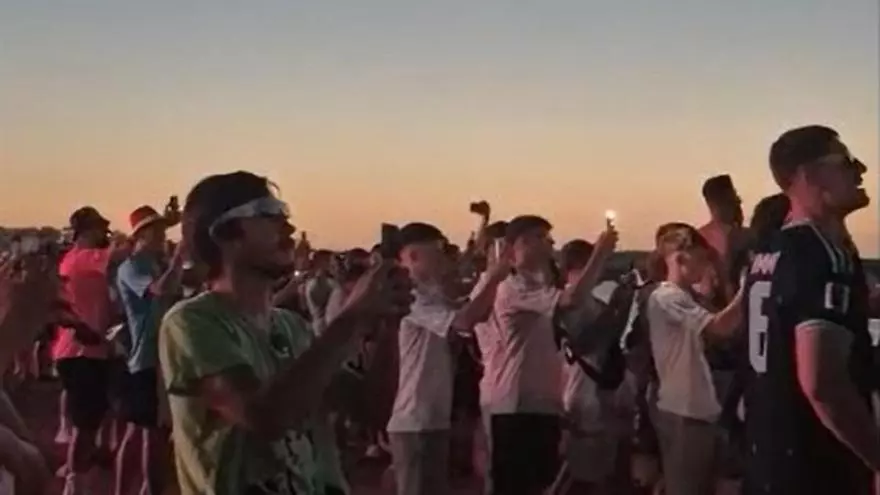 Sonnenfinsternis auf Mallorca: So war die Stimmung an der Playa de Palma