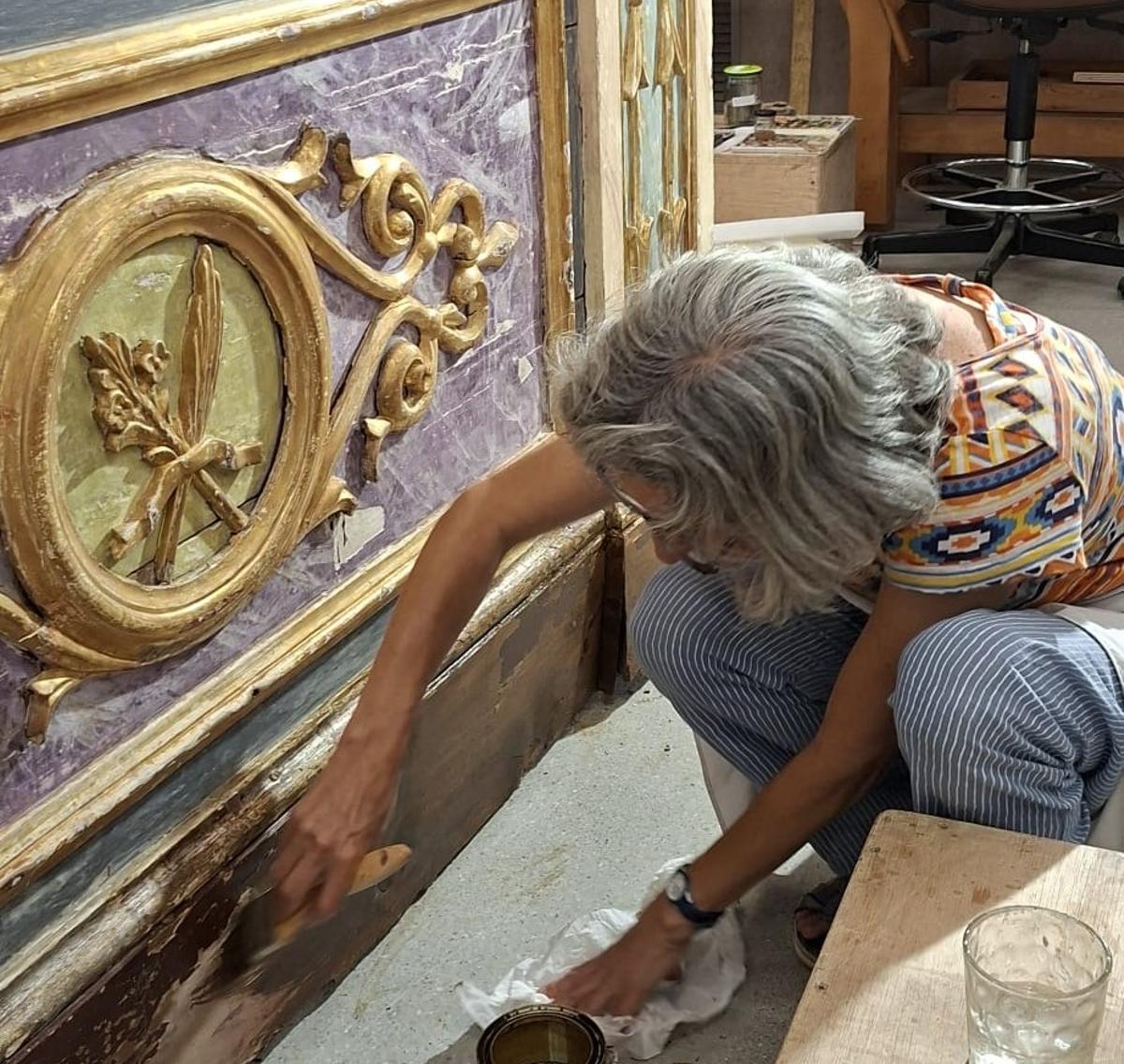 La feina de les tècniques en restauració