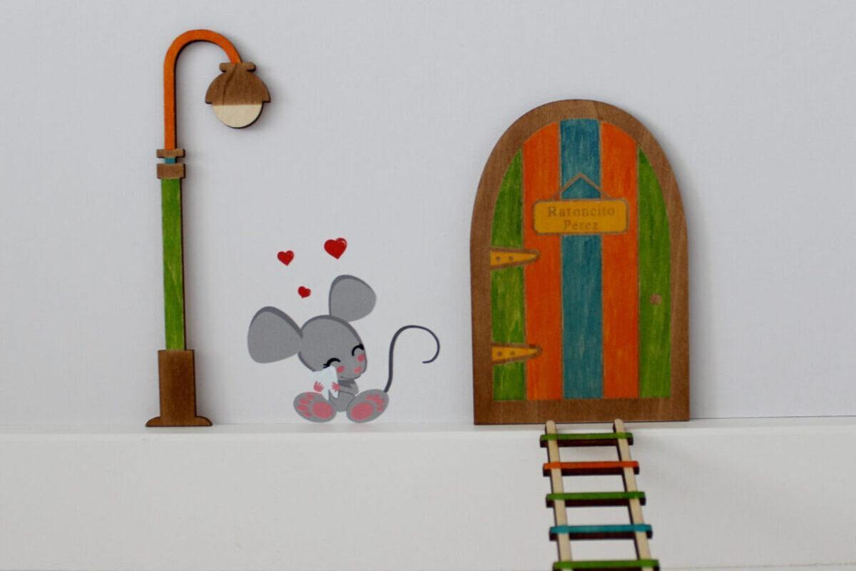 Crea una experiencia única para el Ratoncito Pérez con esta puerta mágica