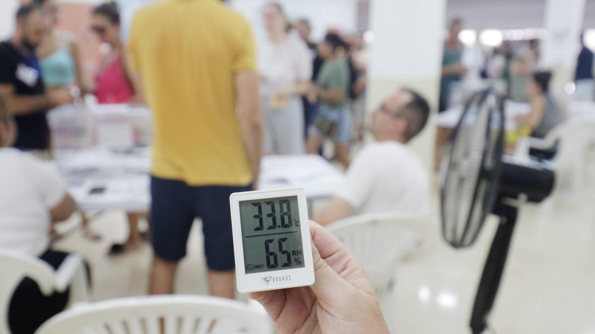 Elecciones Generales en Baleares | El calor está siendo el gran protagonista del 23J en Mallorca