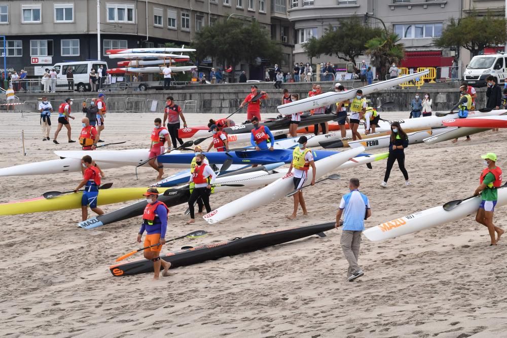 300 palistas en la Ocean Race A Coruña 2020