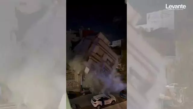 Se desploma un edificio en Benetússer