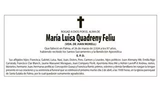 María Luisa Quadreny Feliu