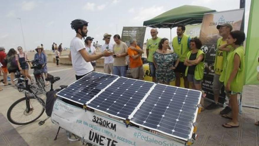 Greenpeace promueve el pedaleo solar