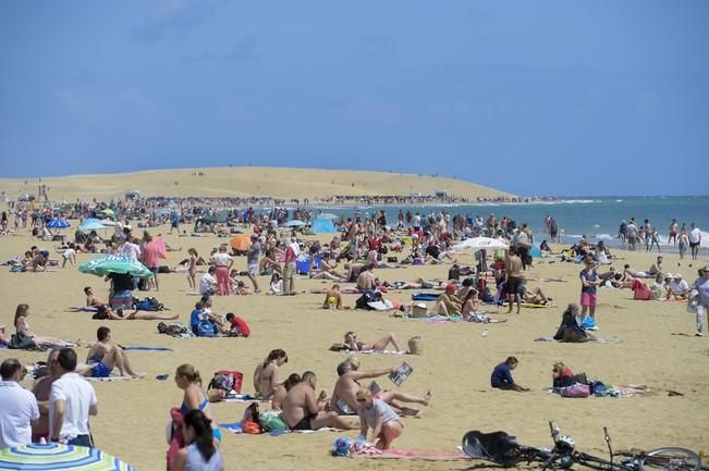 Jueves Santo en la Playa de Maspalomas