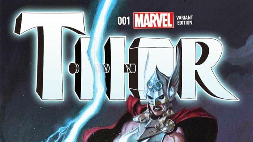 La portada del nuevo Thor de Marvel.