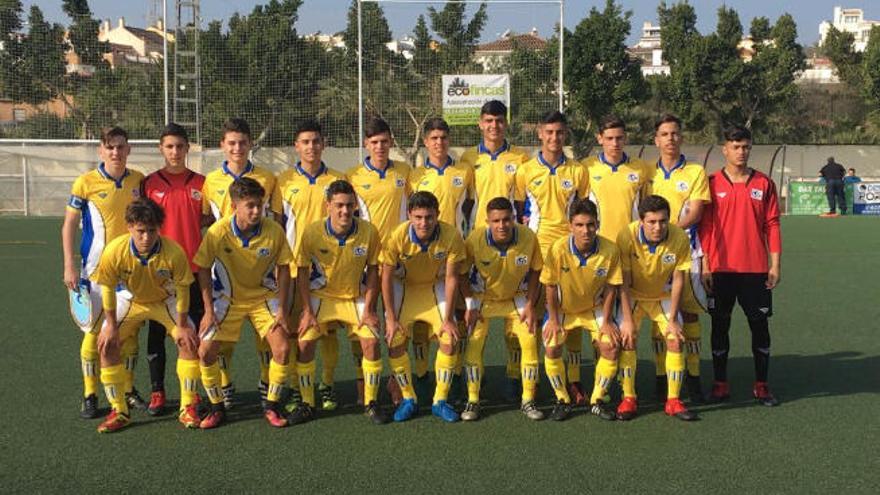 Los jugadores cadetes de la selección de Canarias, clasificada para la fase final del Campeonato de España.