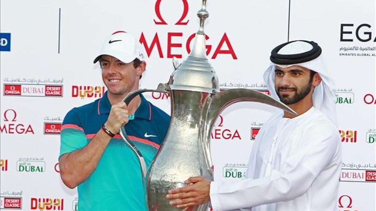 Rory McIllroy quiere ganar por segundo año consecutivo el Dubai Desert Classic