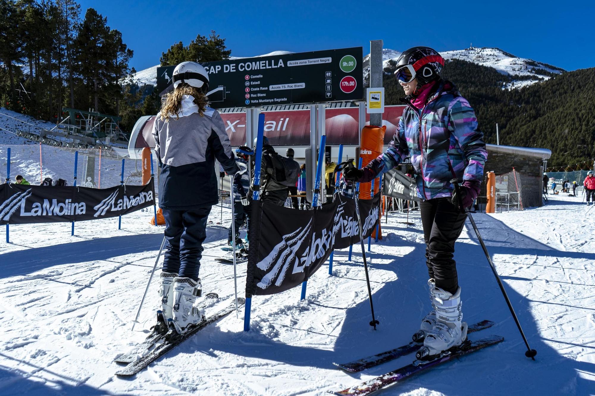 Busca't a les fotos de la Molina d'aquest dissabte 13 de gener