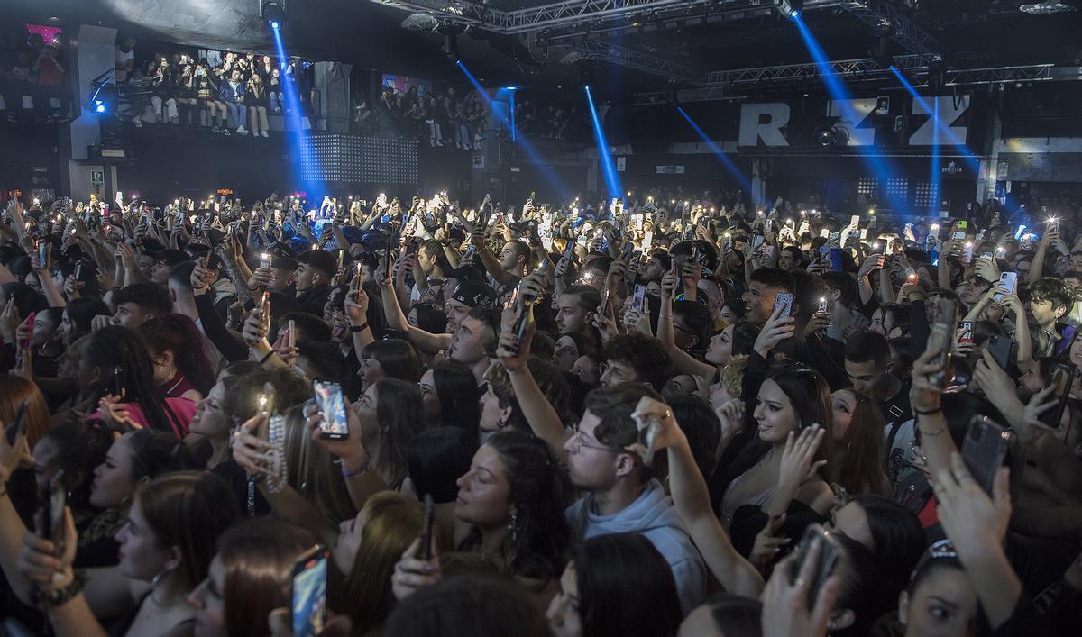 Yung Beef, durante el concierto de este viernes en Razzmatazz