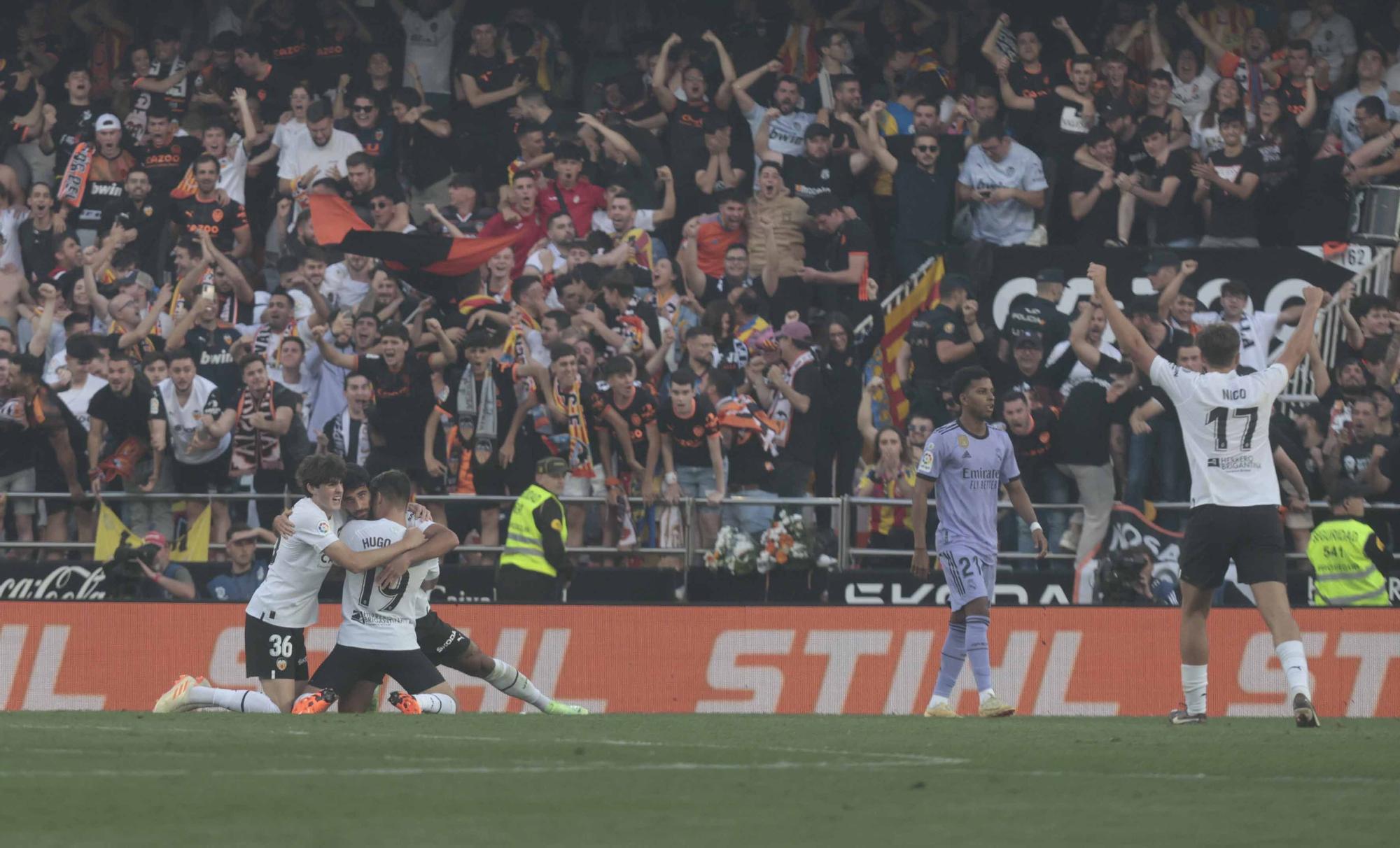 Valencia CF - Real Madrid en imágenes