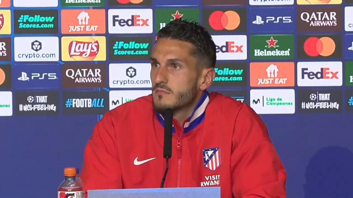 Koke, antes del partido ante el Arsenal: "¿Nervios? Sí, como en tu primera cita con una chica"