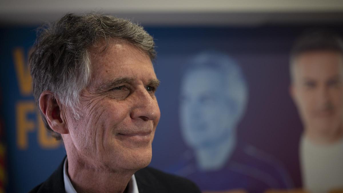 Entrevista a Jaume Guardiola, miembro de la candidatura 'Nosaltres'.